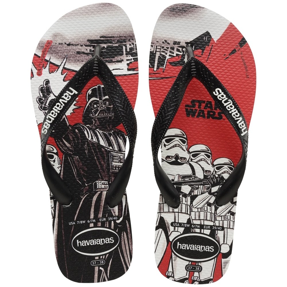 Havaianas Star Wars Branco/Preto 39/0