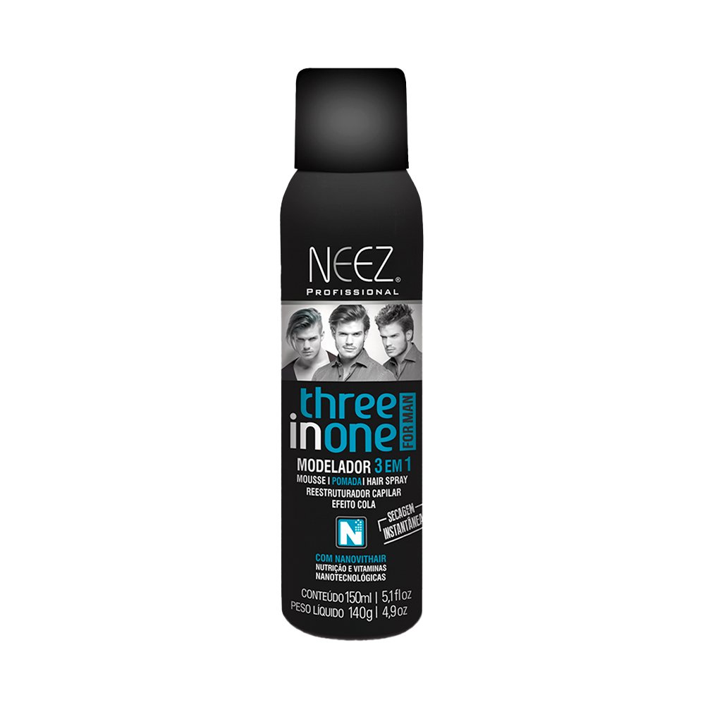 Mousse Modelado For Men 3em1 Neez 150ml