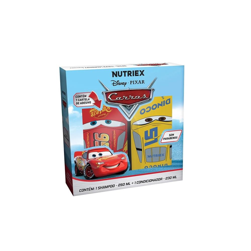 Shampoo e Condicionador Carros 230ml Nutriex