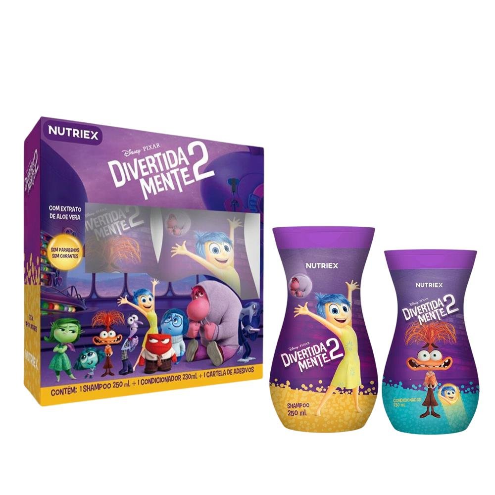 Shampoo e Condicionador Divertidamente 230ml Nutriex