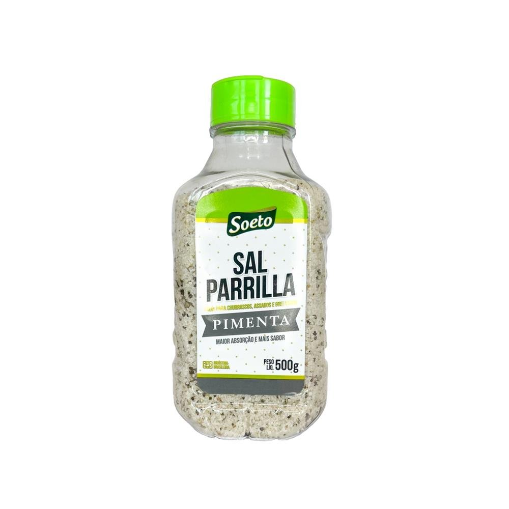 Sal Parrilla Pimenta 500 G