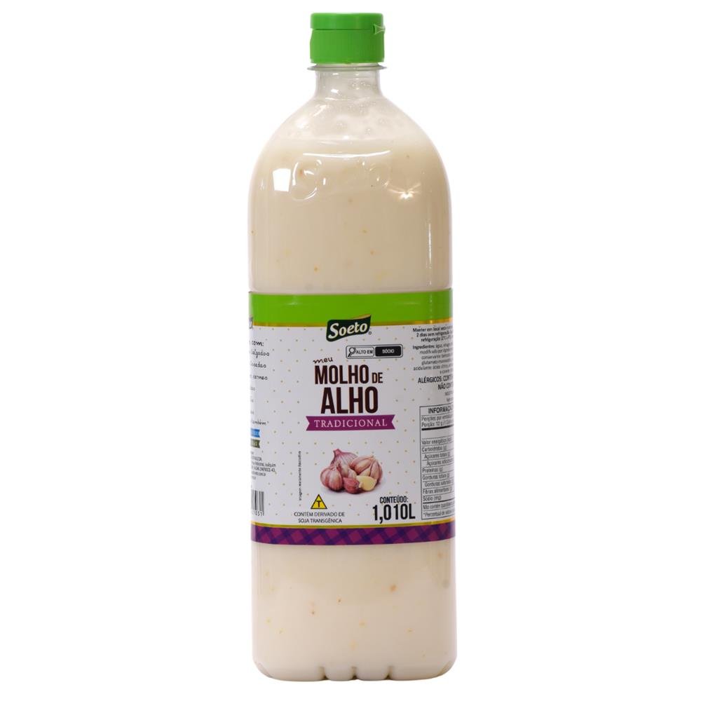 Molho de Alho Tradicional 1,010 L