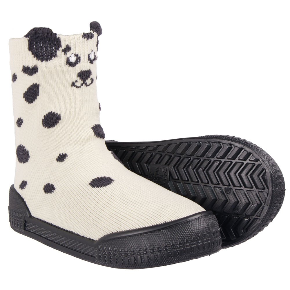 Kit Meia Comfort Ludica Preto Dalmata Masculina Pimpolho Grade 8 Pares - Numeração 18 A 23