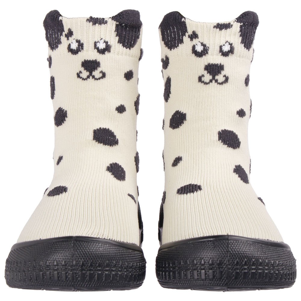 Kit Meia Comfort Ludica Preto Dalmata Masculina Pimpolho Grade 8 Pares - Numeração 18 A 23