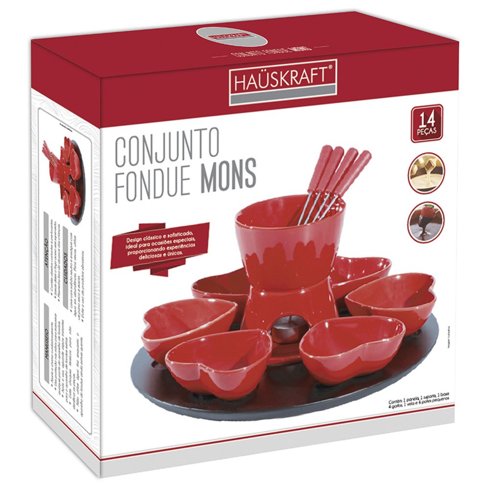 Conjunto Fondue Mons 14 Peças - Hauskraft