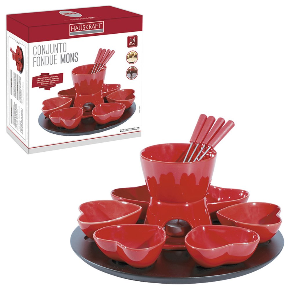 Conjunto Fondue Mons 14 Peças - Hauskraft