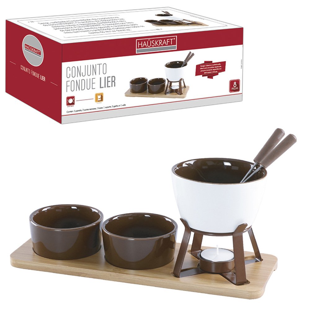 Conjunto Fondue Lier 8 Peças - Hauskraft