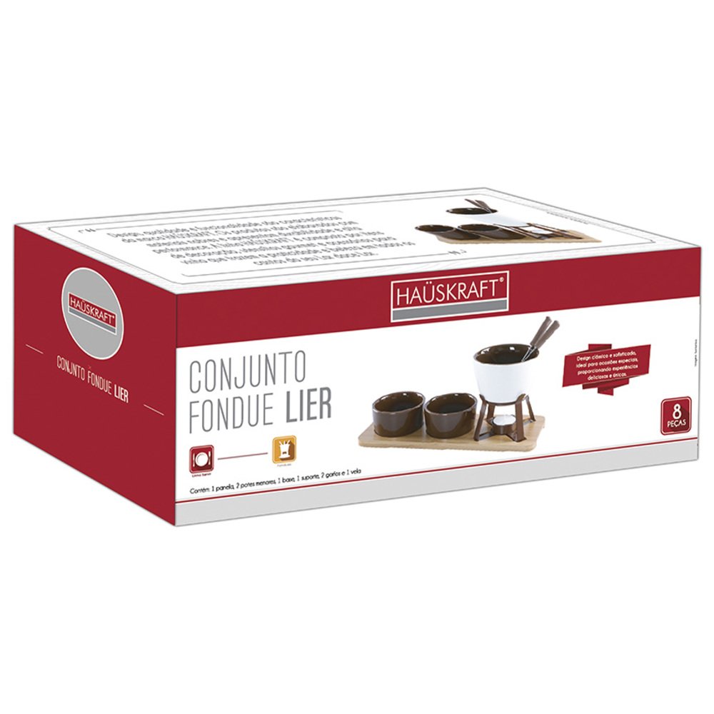 Conjunto Fondue Lier 8 Peças - Hauskraft