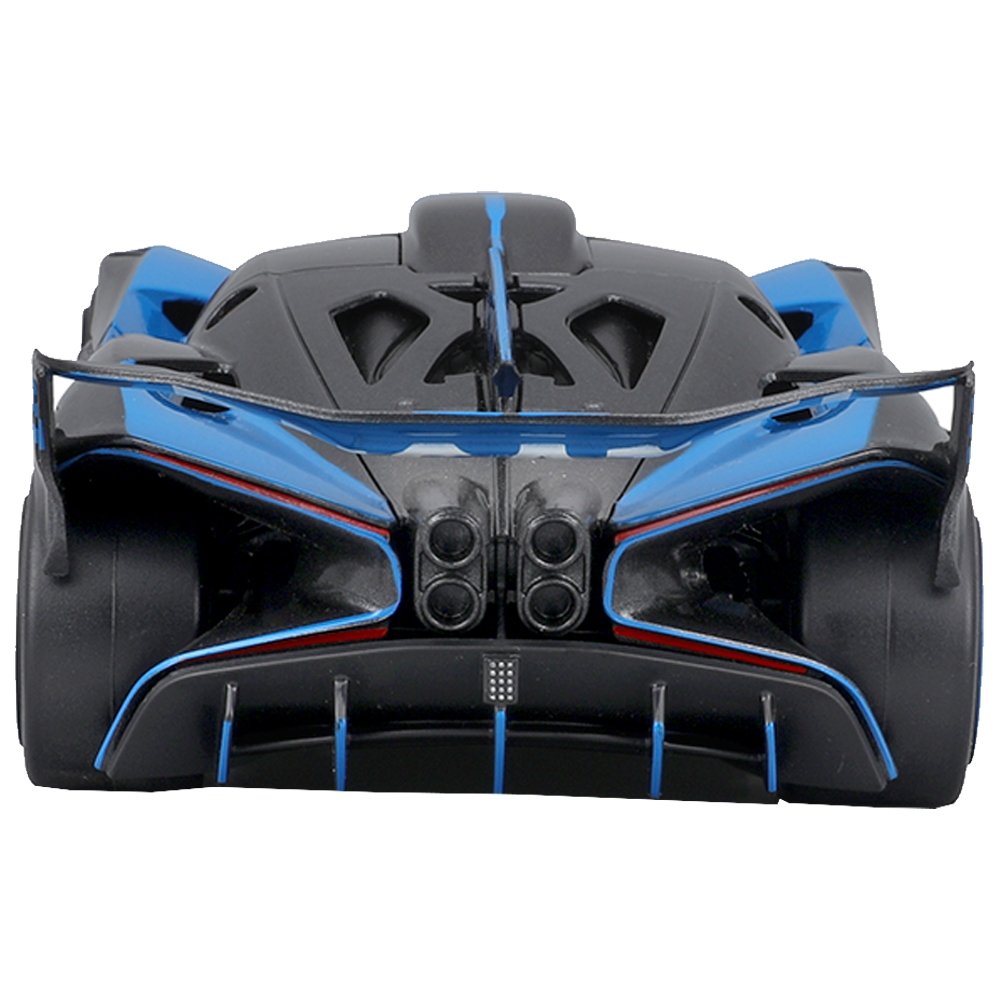 Carrinho Maisto 1:24 Bugatti Bolide Azul e Preto