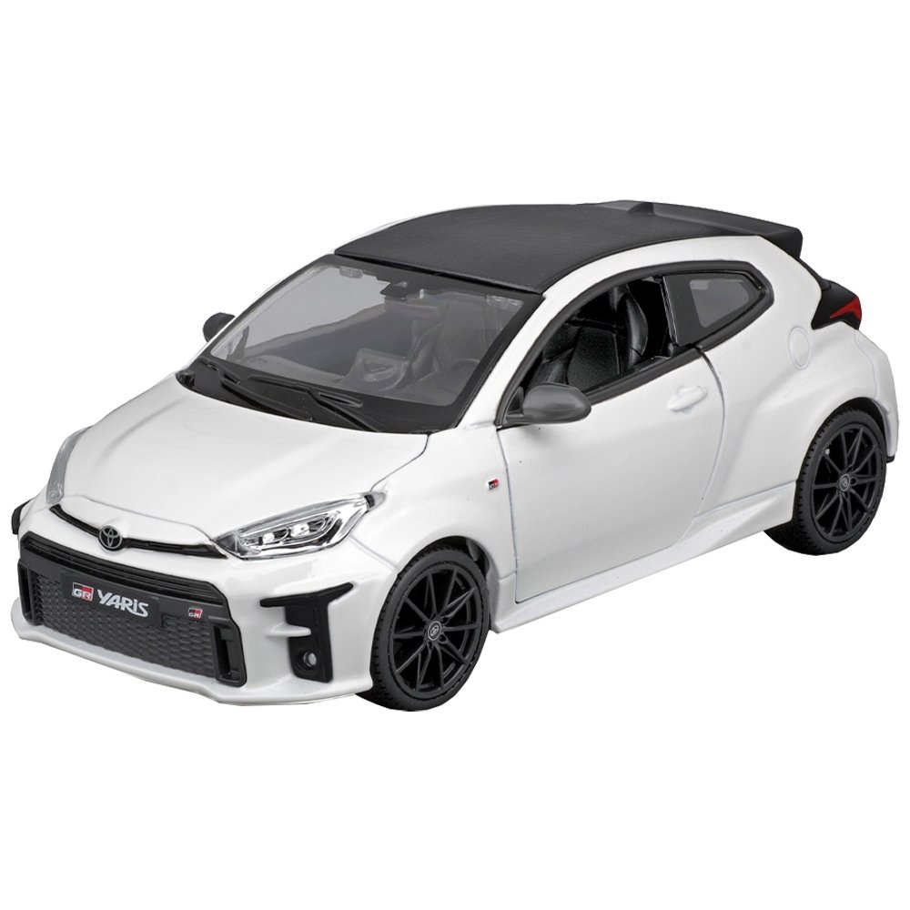 Carrinho Maisto 1:24 Toyota Yaris Branco