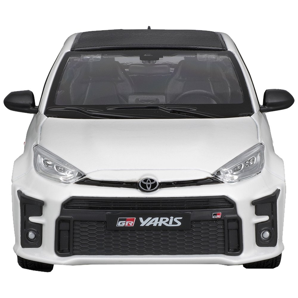 Carrinho Maisto 1:24 Toyota Yaris Branco