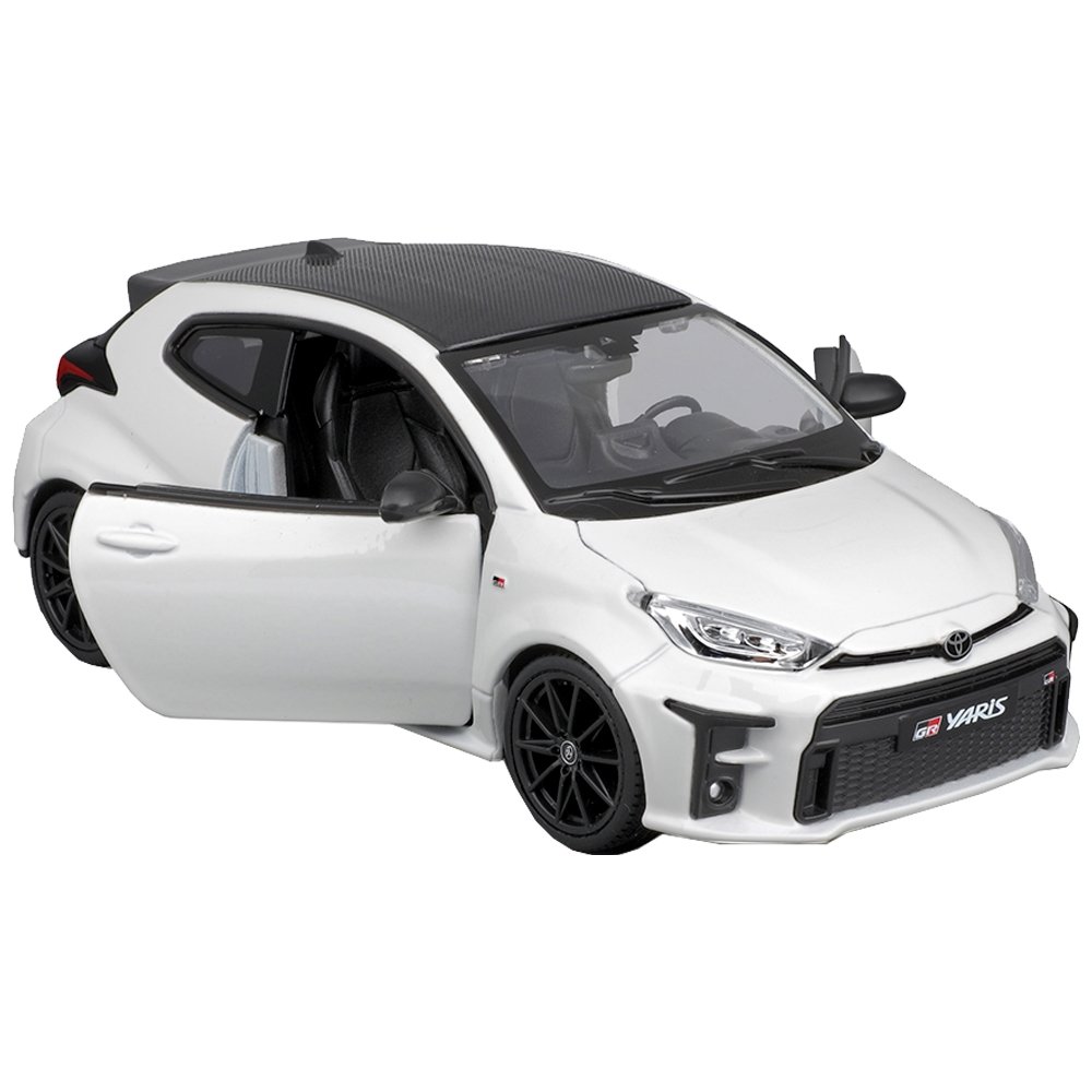 Carrinho Maisto 1:24 Toyota Yaris Branco