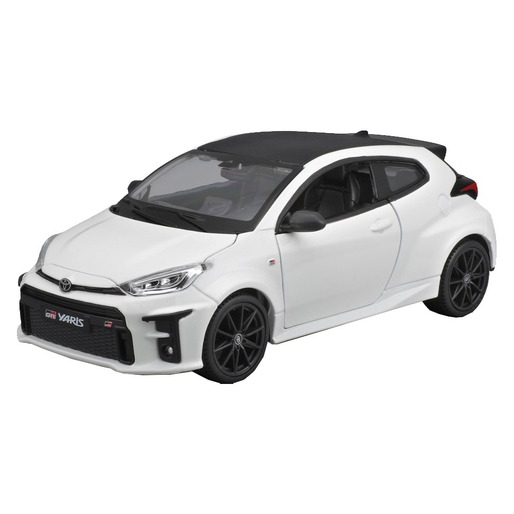 Carrinho Maisto 1:24 Toyota Yaris Branco