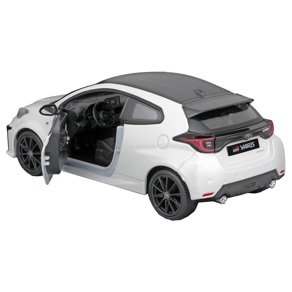 Carrinho Maisto 1:24 Toyota Yaris Branco