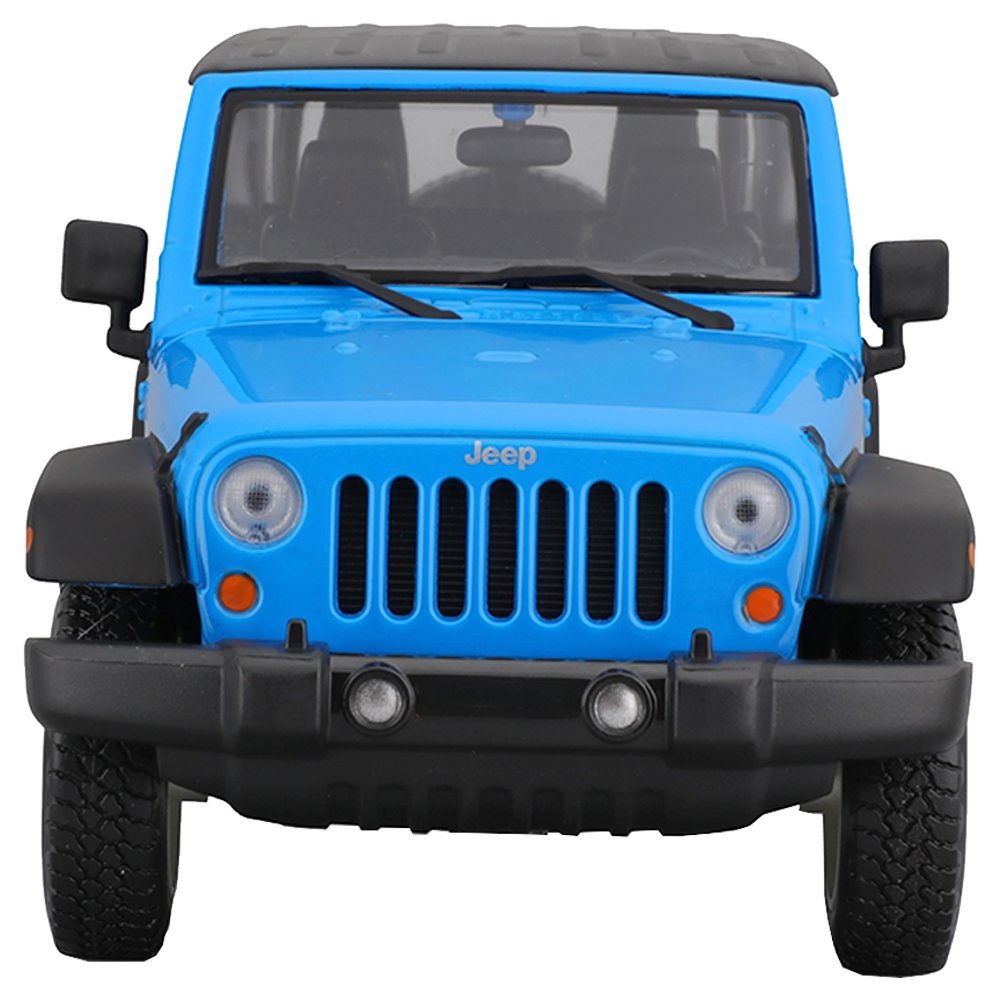 Carrinho Maisto 1:24 Jeep Wrangler Unlimited Azul