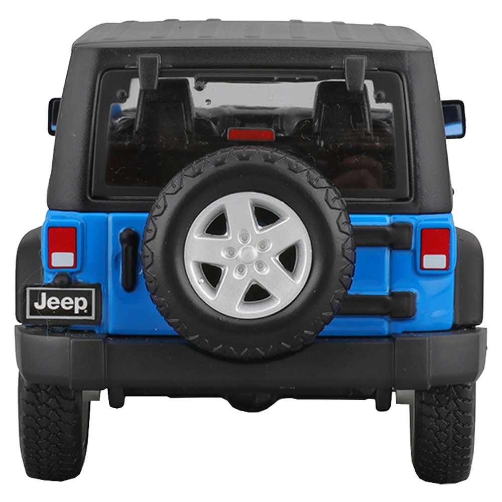Carrinho Maisto 1:24 Jeep Wrangler Unlimited Azul