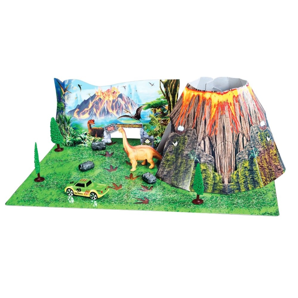 Carrinho Maisto Build/Play Dino Adventure e Acessórios