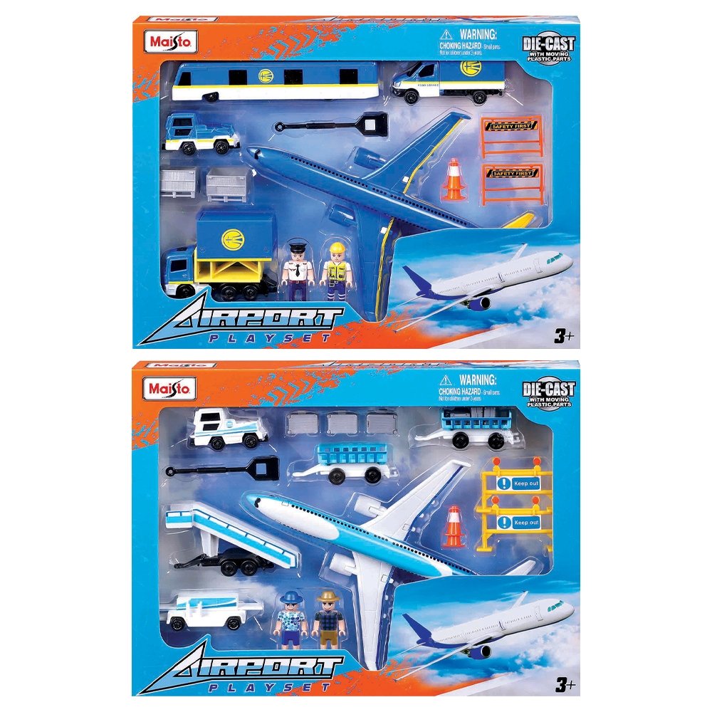 Playset Aeroporto e Carrinhos Maisto