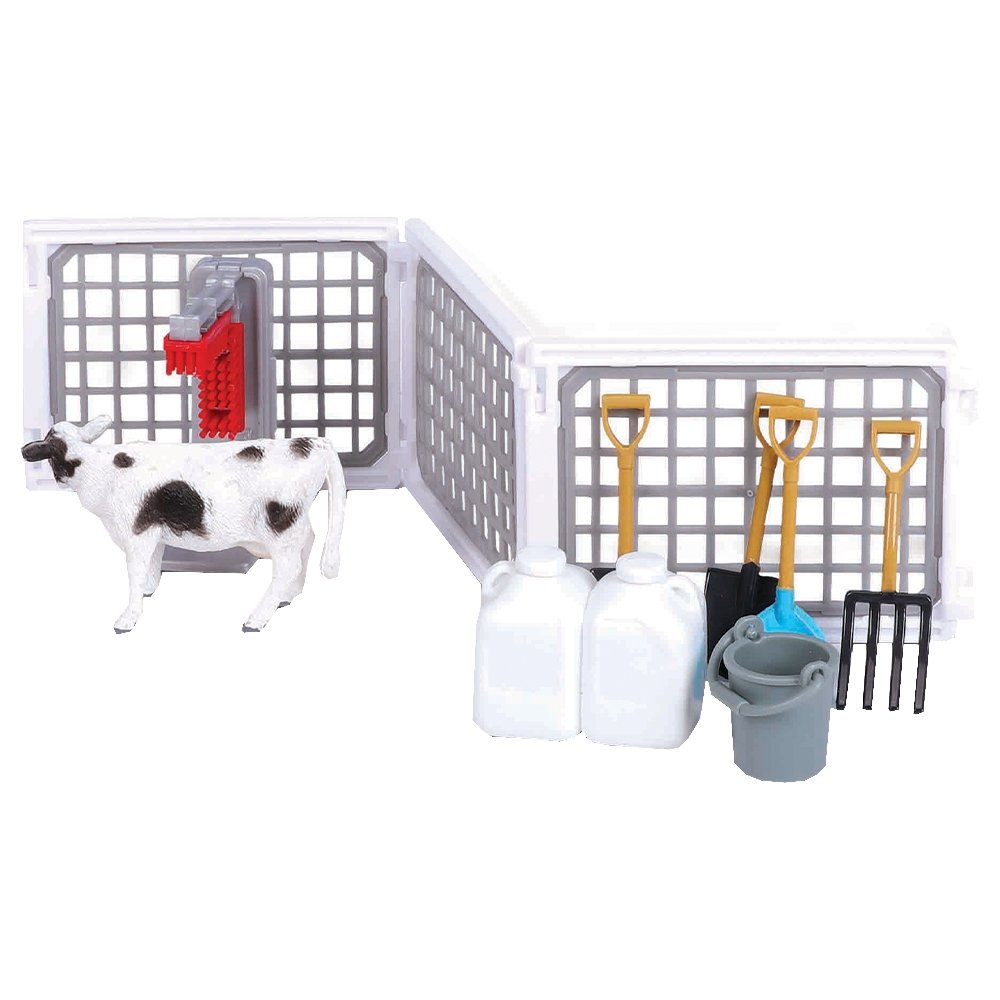 Kit Fazendinha Galinheiro Com Trator Burago