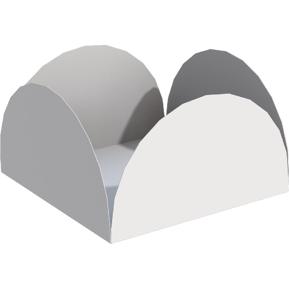 Porta Forminha Branco Fest Color - Embalagem com 40 unidades.