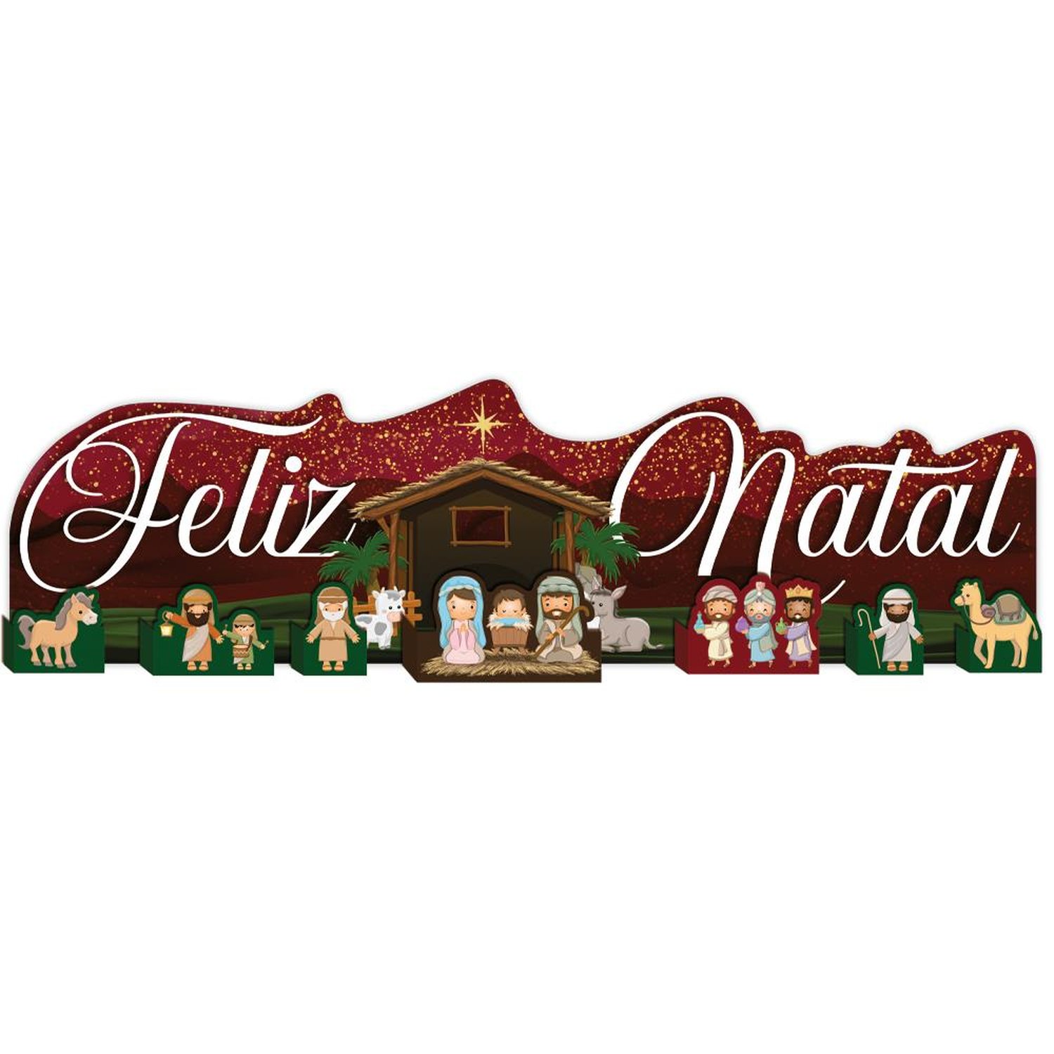 Enfeite De Mesa Noite Feliz