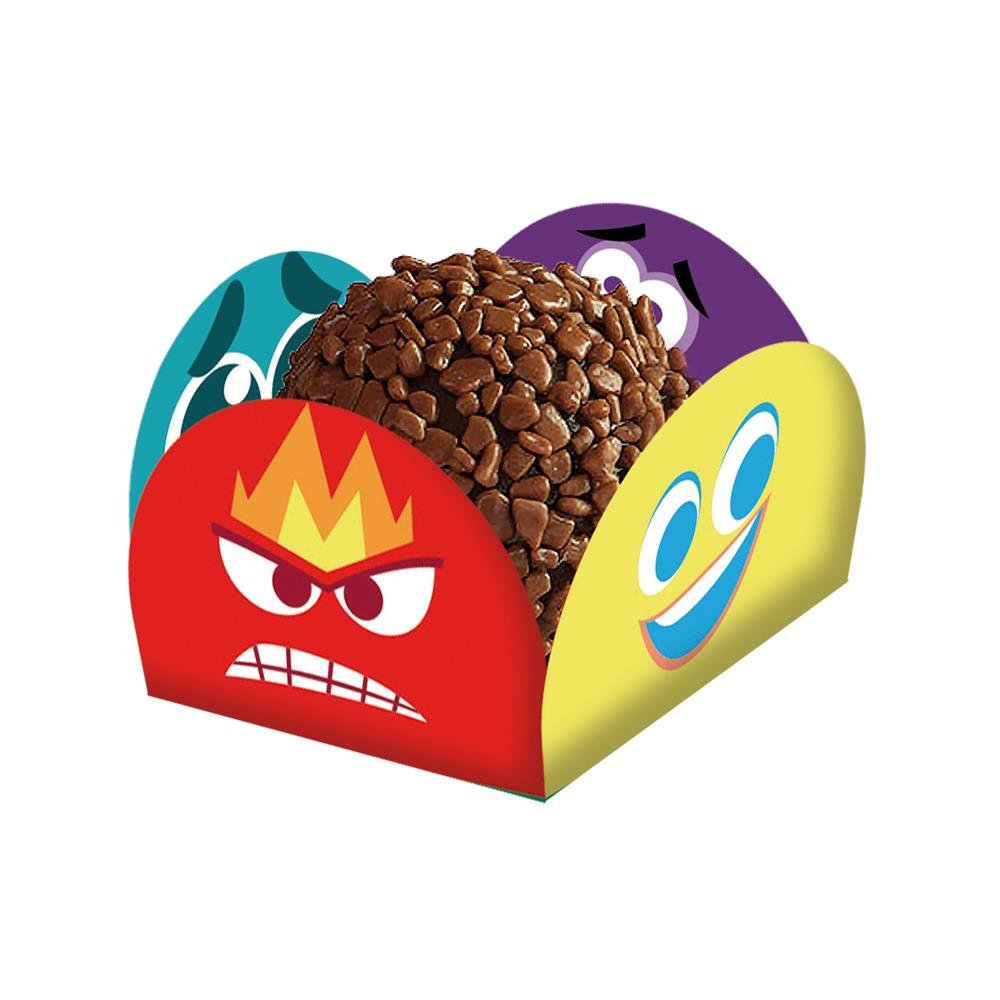 Porta Forminha Divertidamente - Embalagem com 40 unidades.