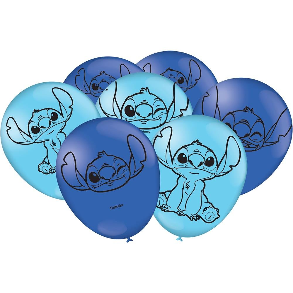 Balao Stitch - Embalagem com 25 unidades.