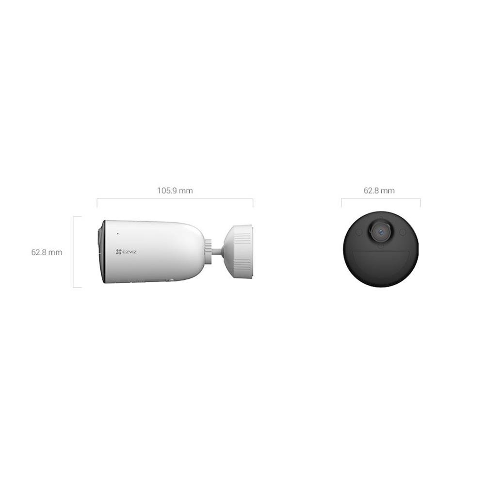 Smart Câmera Wifi Ezviz Hikvision CS-CB3 1080P Com Bateria
