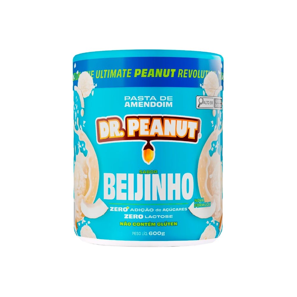 Pasta de Amendoim Dr Peanut Beijinho 600g