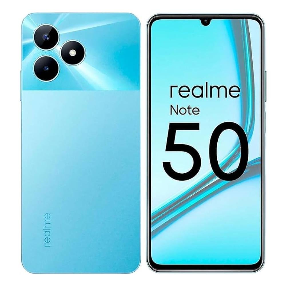 Realme Note 50 Dual Sim 128Gb Tela 6.74 Ram 4gb Azul