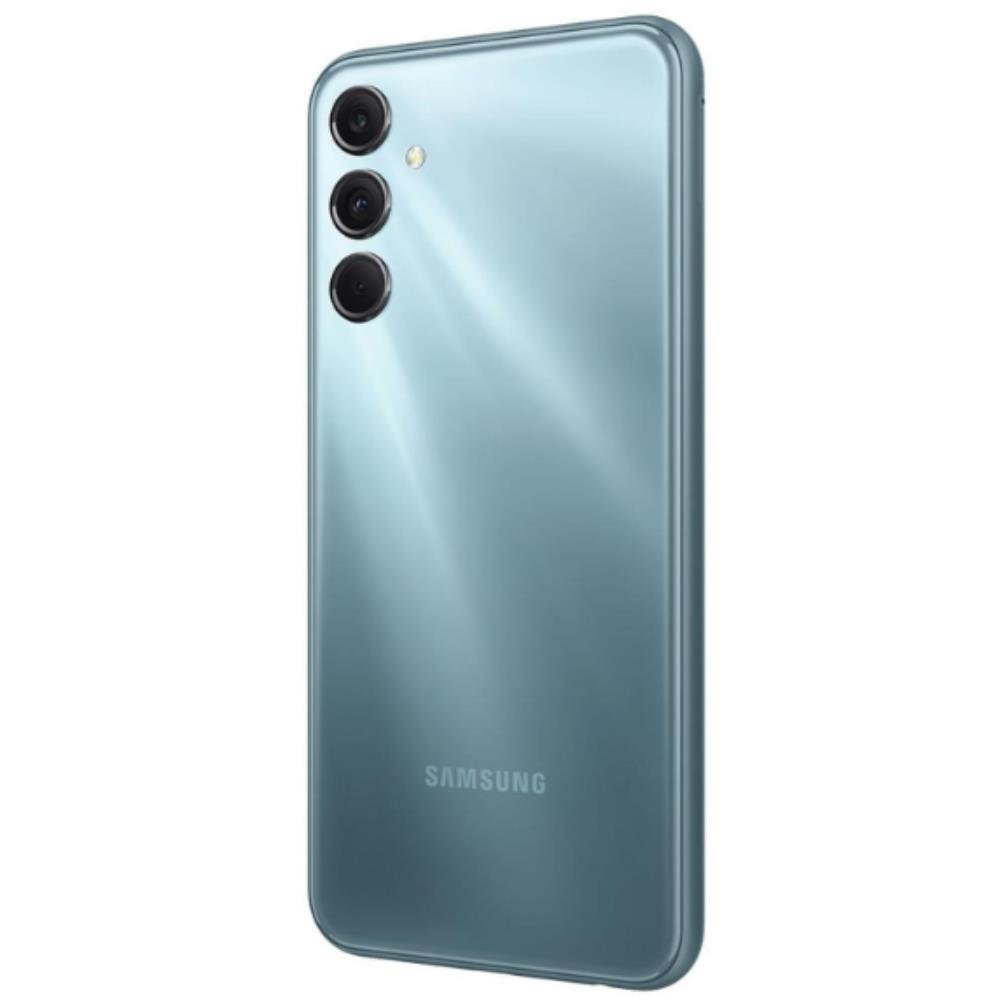 Samsung Galaxy M34 5G 128GB 6GB RAM Bateria 6000mAh Câmera Tripla OctaCore 6.5" 120Hz Azul