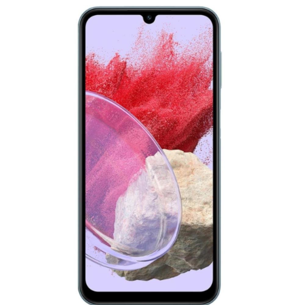 Samsung Galaxy M34 5G 128GB 6GB RAM Bateria 6000mAh Câmera Tripla OctaCore 6.5" 120Hz Azul