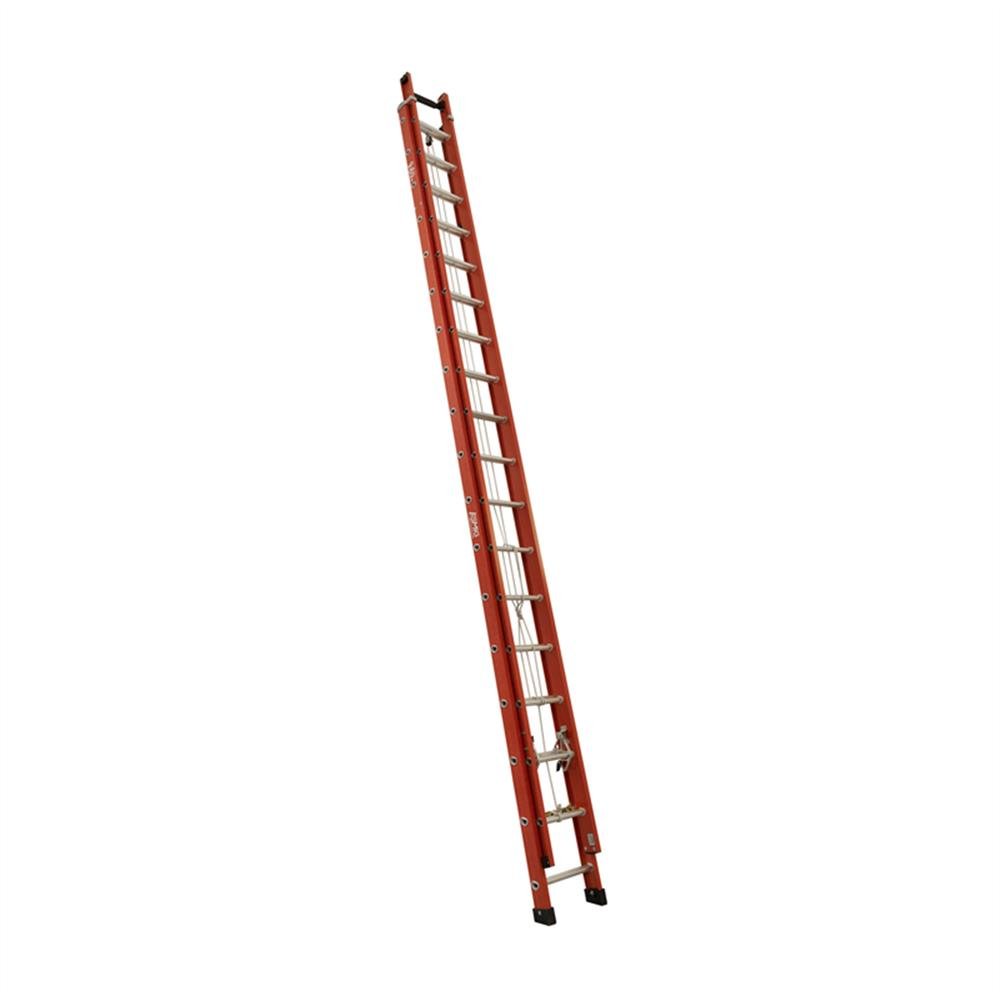 Escada Extensivel 18 A 31 Degraus Fibra Vidro 5,7X9,6M Esmig