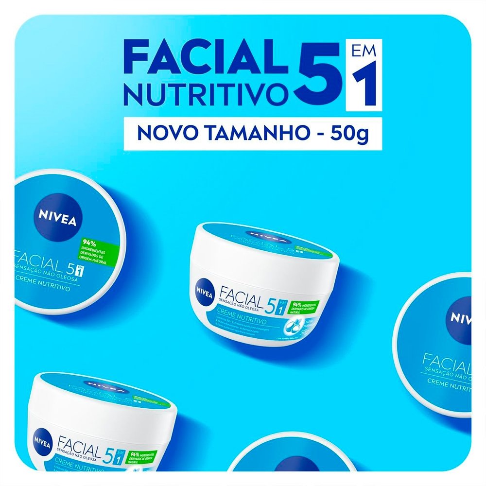Creme Facial Nivea Nutritivo 50g