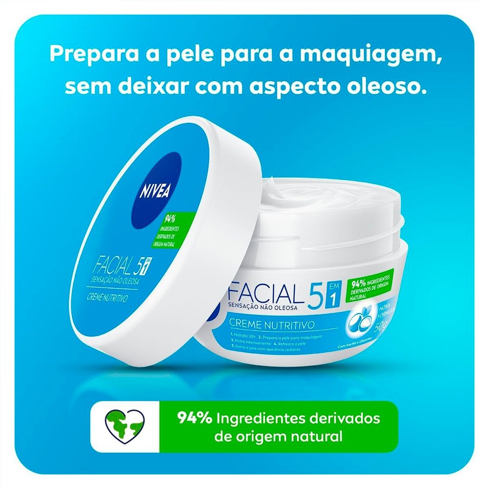 Creme Facial Nivea Nutritivo 50g