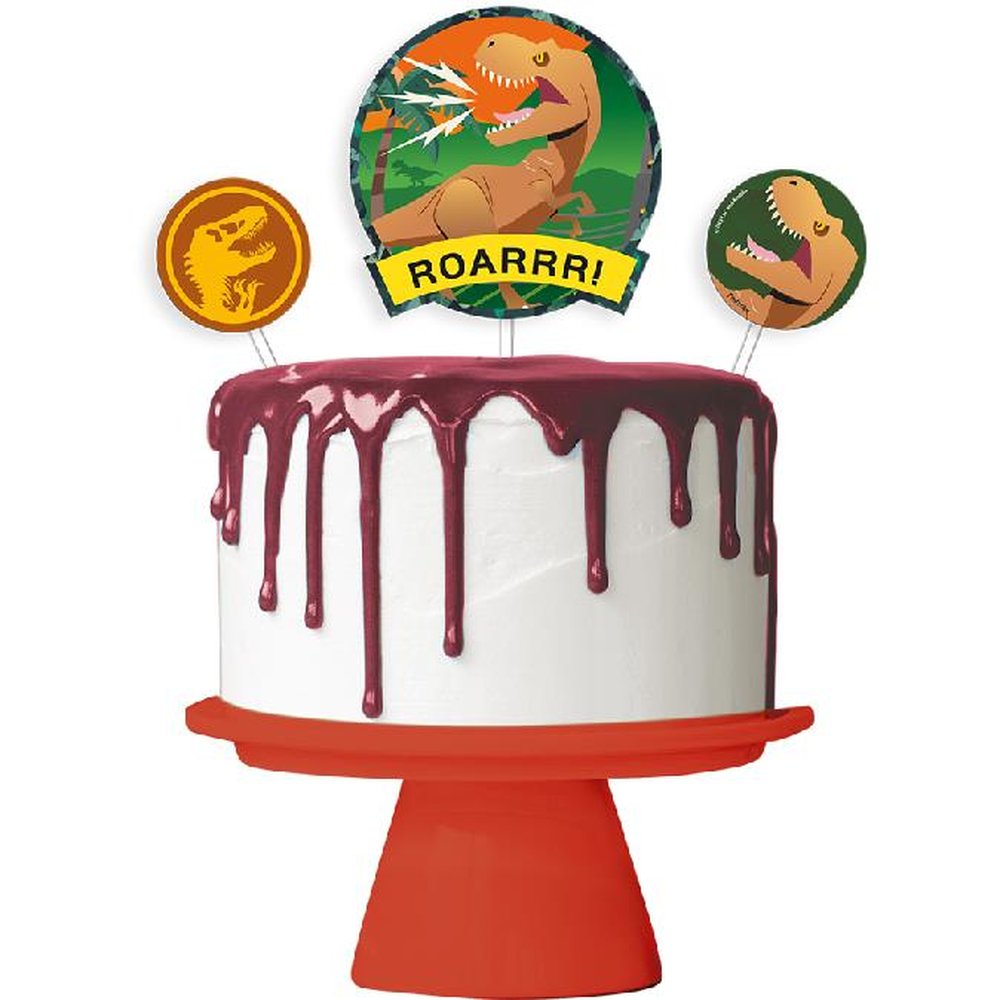Kit Topo De Bolo Jurassic Play