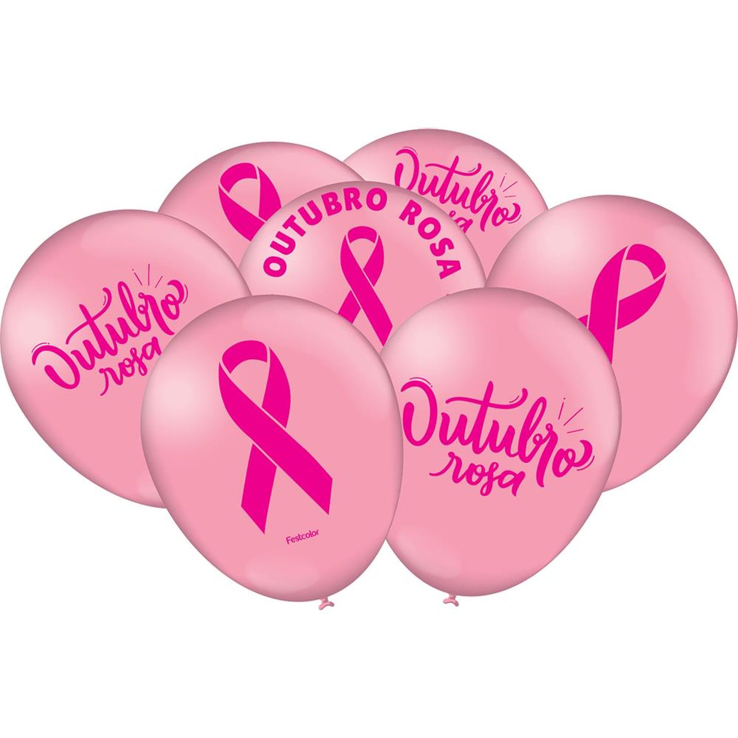 Balao Outubro Rosa