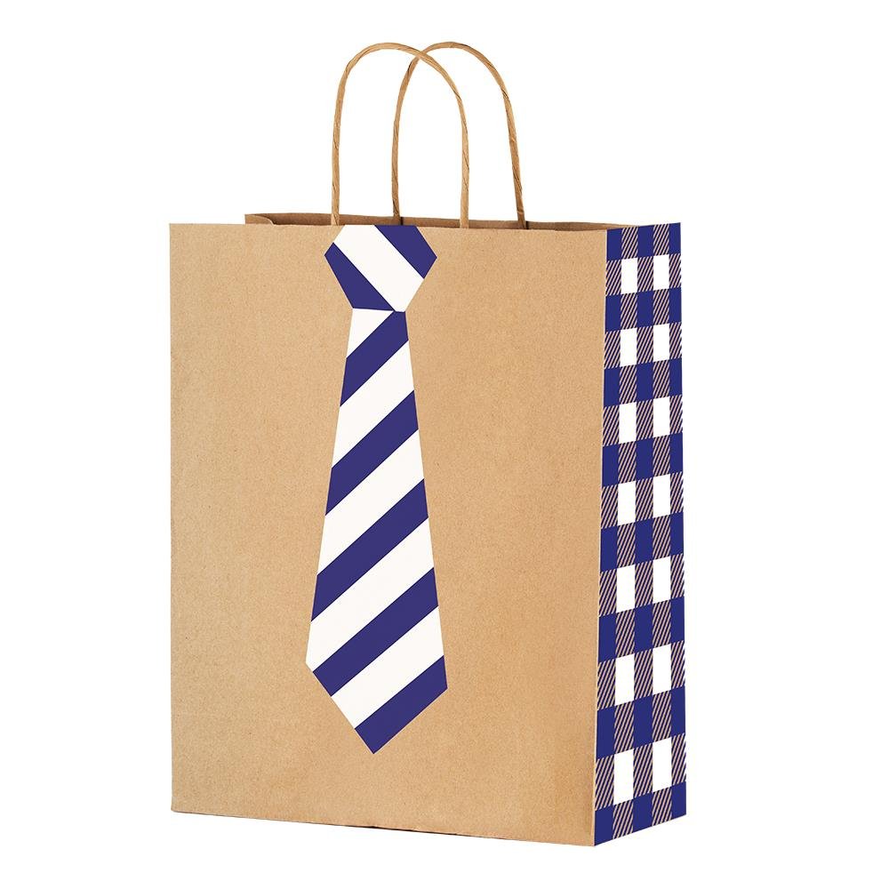 Sacola De Papel P 28X18X9 Gravata Mister