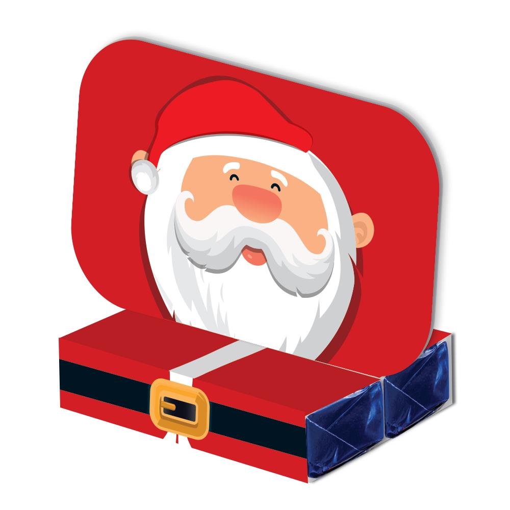 Porta Chocolate Papai Noel Natal