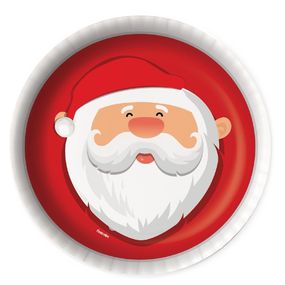 Prato Papai Noel Natal
