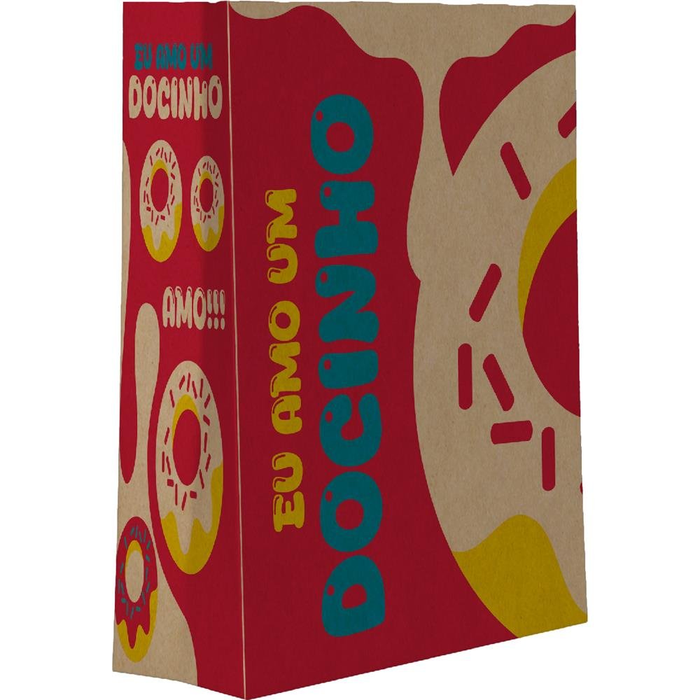 Saco De Papel P 28X18X9 Docinho Food Service - Embalagem com 50 unidades.