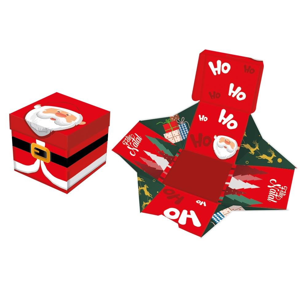 Caixa Explosao Papai Noel Natal