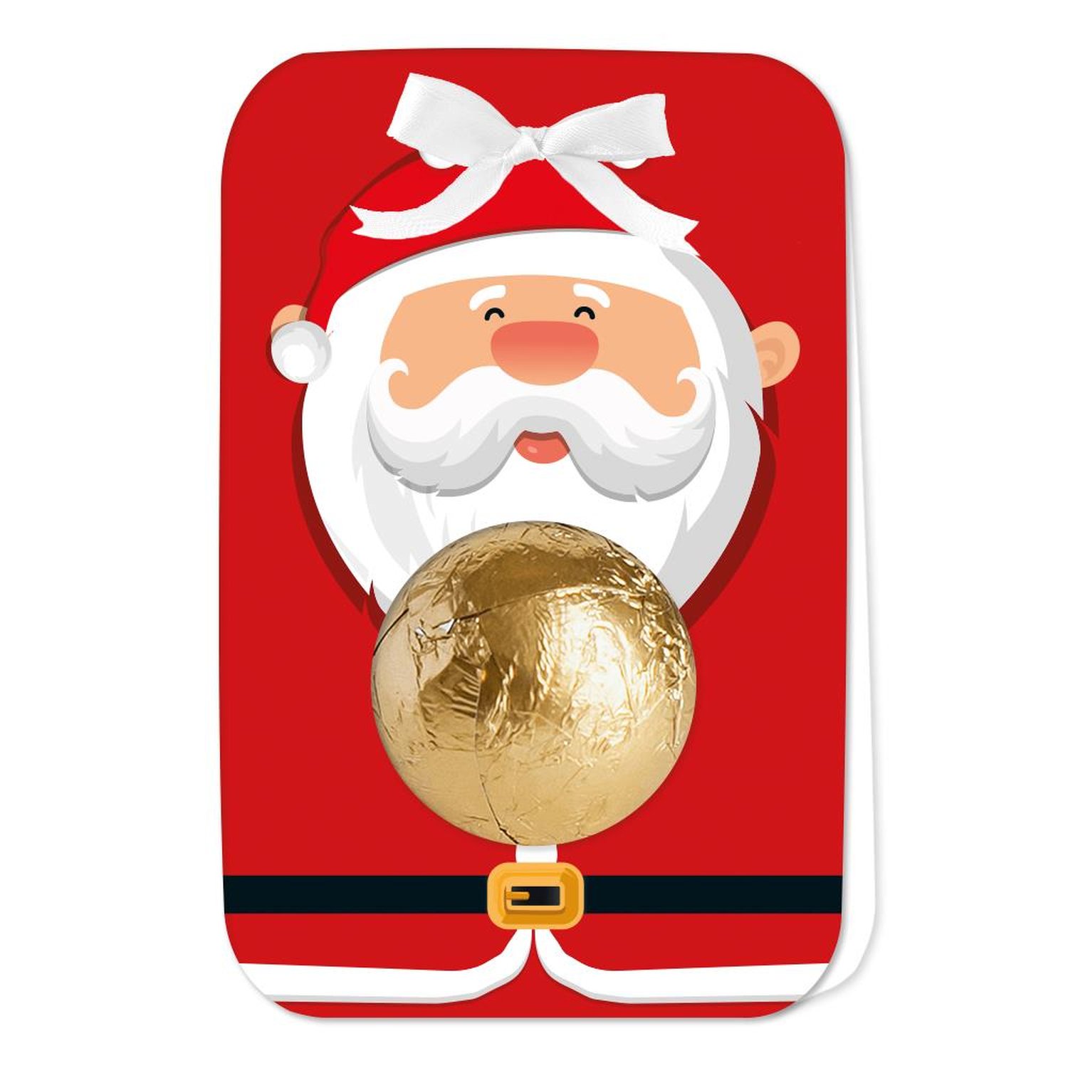 Porta Bombom Papai Noel Natal