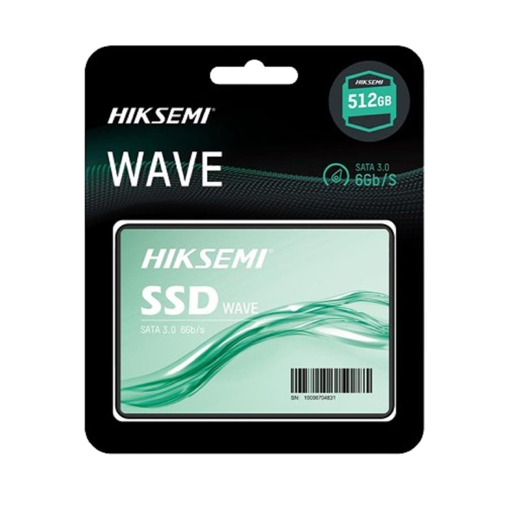 SSD Hiksemi Wave, 120GB, Sata III, Leitura 460MB/s e Gravação 360MB/s