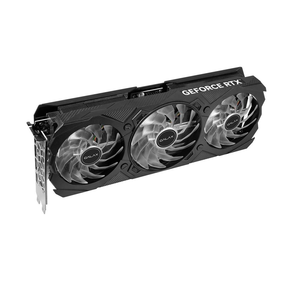 Placa de Video Galax RTX 4070 Ti Super EX Gamer 1-Click OC V2, 16GB, GDDR6X, 256-Bit, ARGB, Preto
