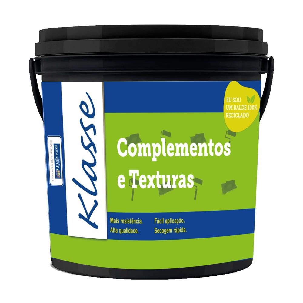 Klasse Massa Acrilica Balde de 25 Kg Qualyvinil