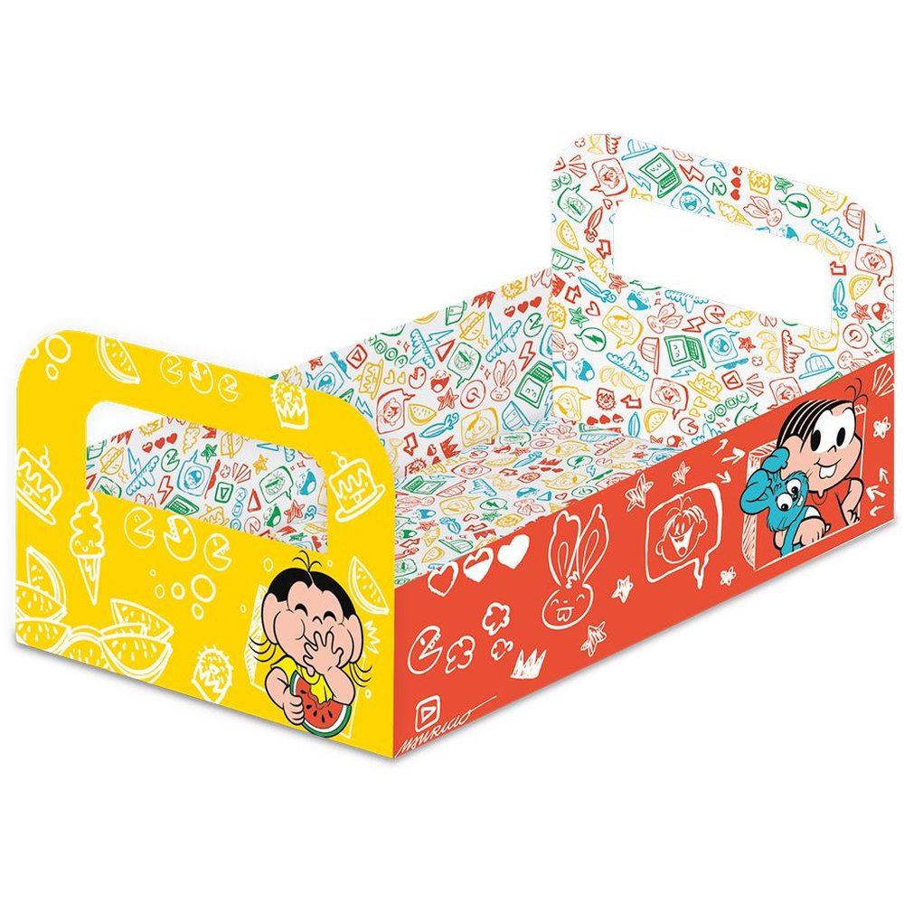 Cesta M Turma Da Monica