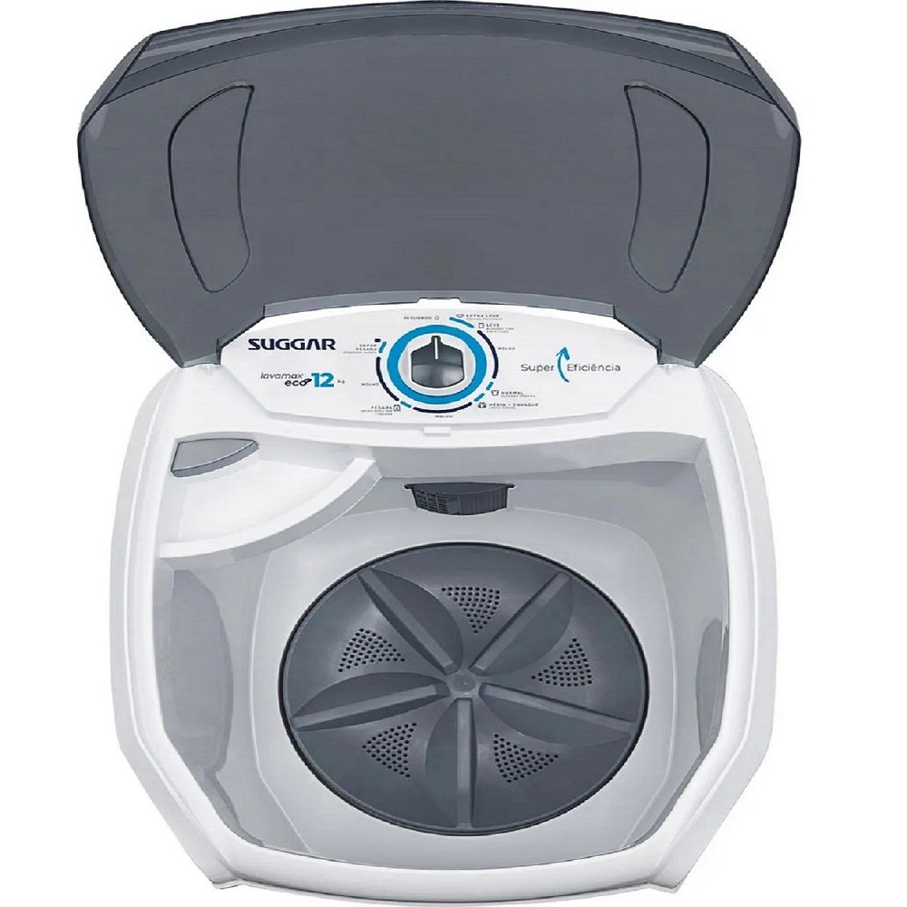 Lavadora de Roupas Suggar 12Kg Lavamax Eco Branca LE1202BR ¿ 220 Volts