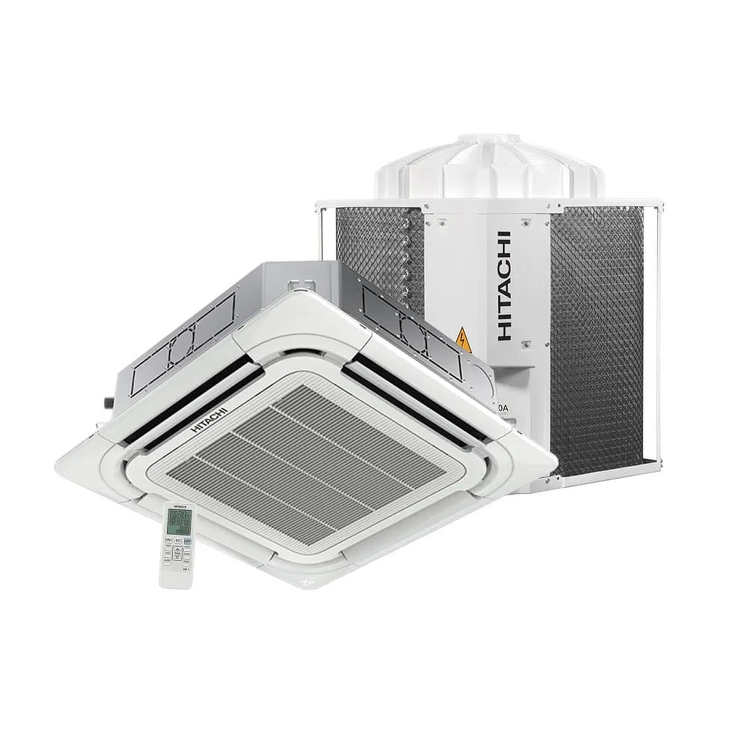 Ar Condicionado Split Cassete 4 Vias Aircore 500 Hitachi 55000 Btu/H Frio Trifásico Sci60i5f ¿ 220 Volts