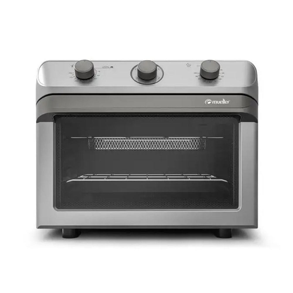 Forno Elétrico e Fritadeira Mueller 35 Litros Air Prata MFB35G - 220 Volts